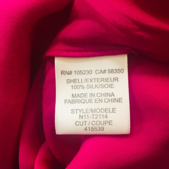 NWT - JOIE Women Tristabelle Pleated Silk Blouse - Picture 5 of 6